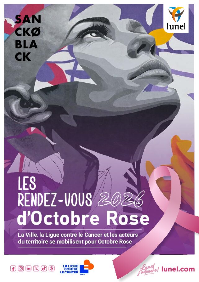 Affiche : Programme octobre rose 2026